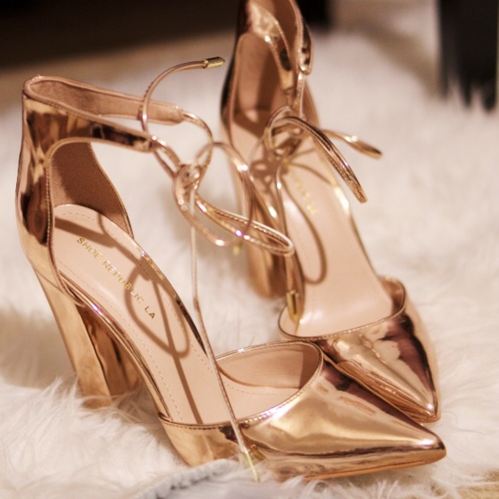 Gold Heels
